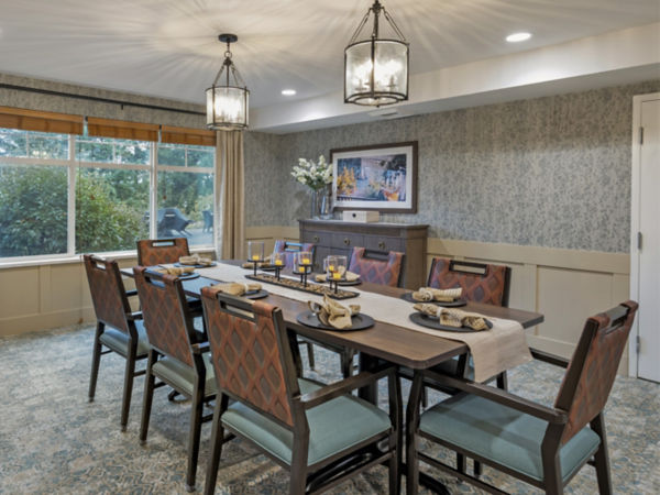 Brookdale Montclair Poulsbo Private Dining Room